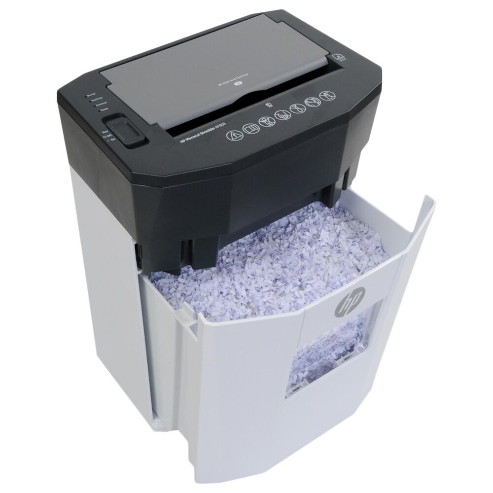 HP 80 Sheets Autofeed Microcut Shredder in White, , large