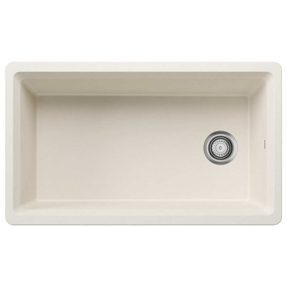 Blanco Inteos 33&quot; Undermount Single Bowl Kitchen Sink in Soft White, , large
