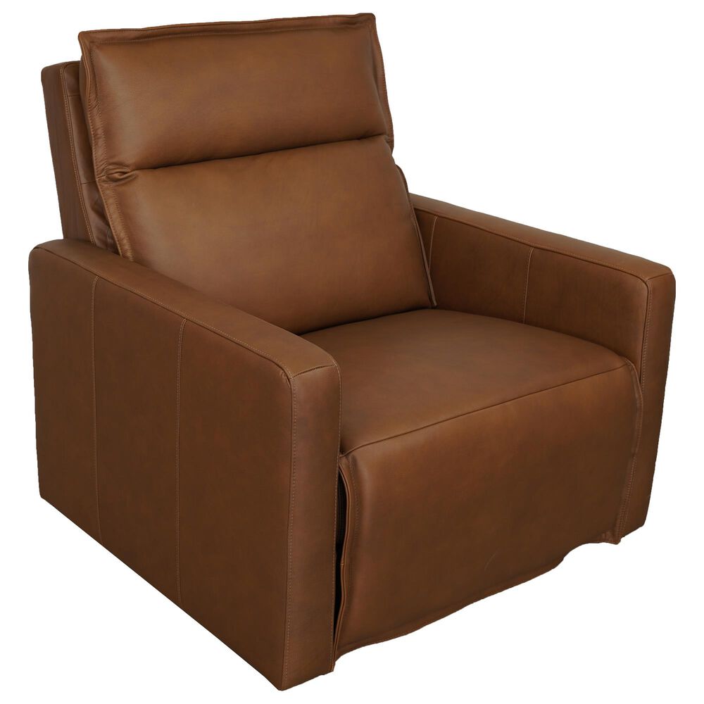 Aurora Furnishings Malta Power Zero Gravity Recliner with Vibration in Bourbon, , large