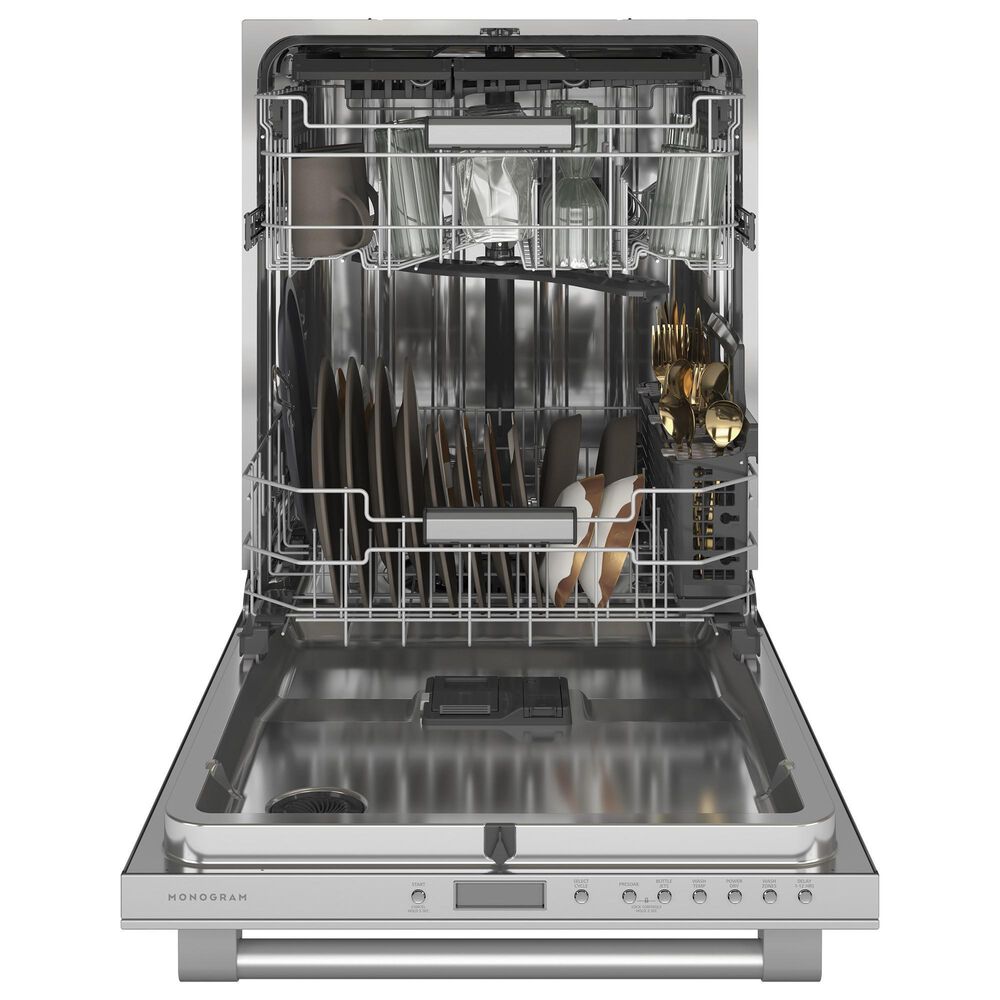 Monogram Statement 24&quot; Smart Fully Integrated Dishwasher in Stainless Steel, , large