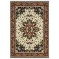 Oriental Weavers Kashan 96W1 7"10" x 10"10" Red Area Rug, , large