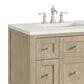 James Martin Vanities Breckenridge 36" Single Vanity in Whitewashed Oak with 3 cm Lime Delight Quartz Top, , large