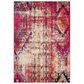 Safavieh Monaco MNC222D-5 5"1" x 7"7" Magenta/Multi Area Rug, , large