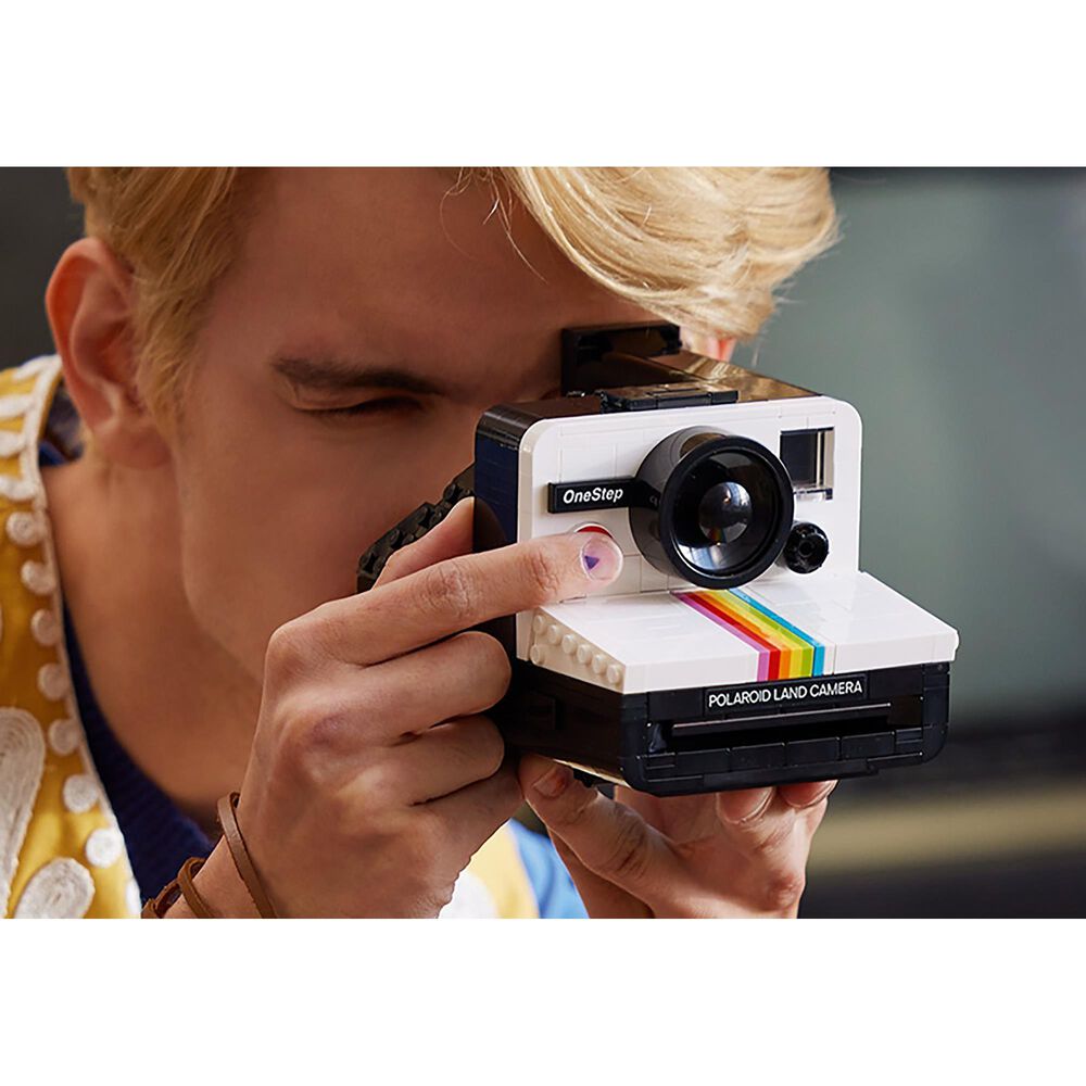 LEGO Ideas Polaroid OneStep SX-70 Camera Building Set in Multicolor, , large