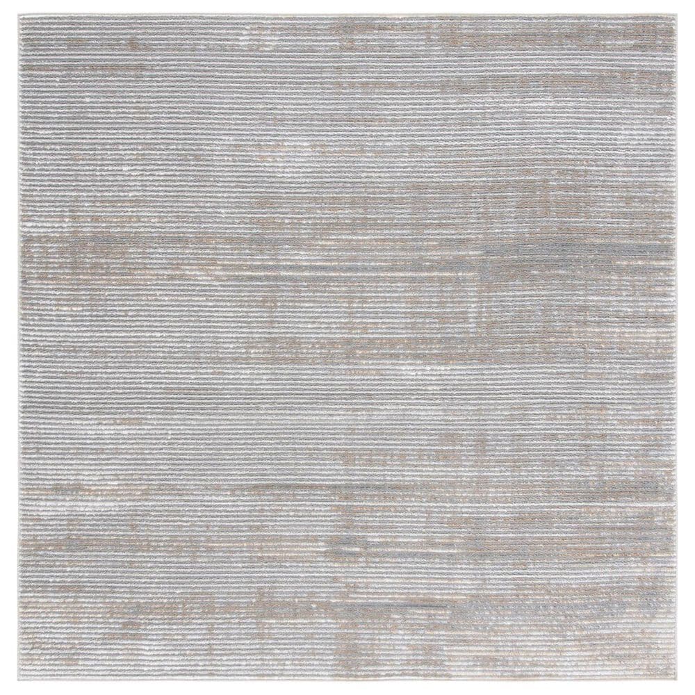Safavieh Orchard ORC661 6"7" Square Grey and Gold Area Rug, , large