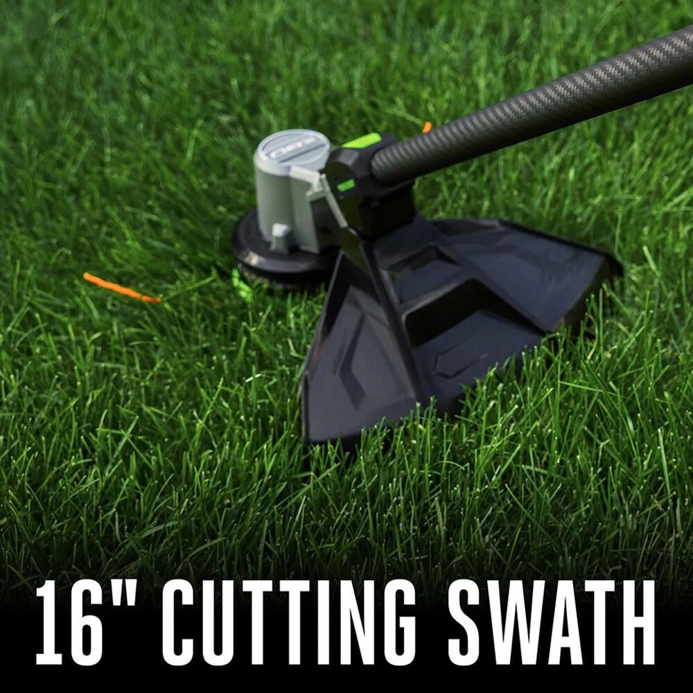 EGO 56V 16&quot; String Trimmer with Telescopic Carbon Fiber Shaft in Gray and Black, , large