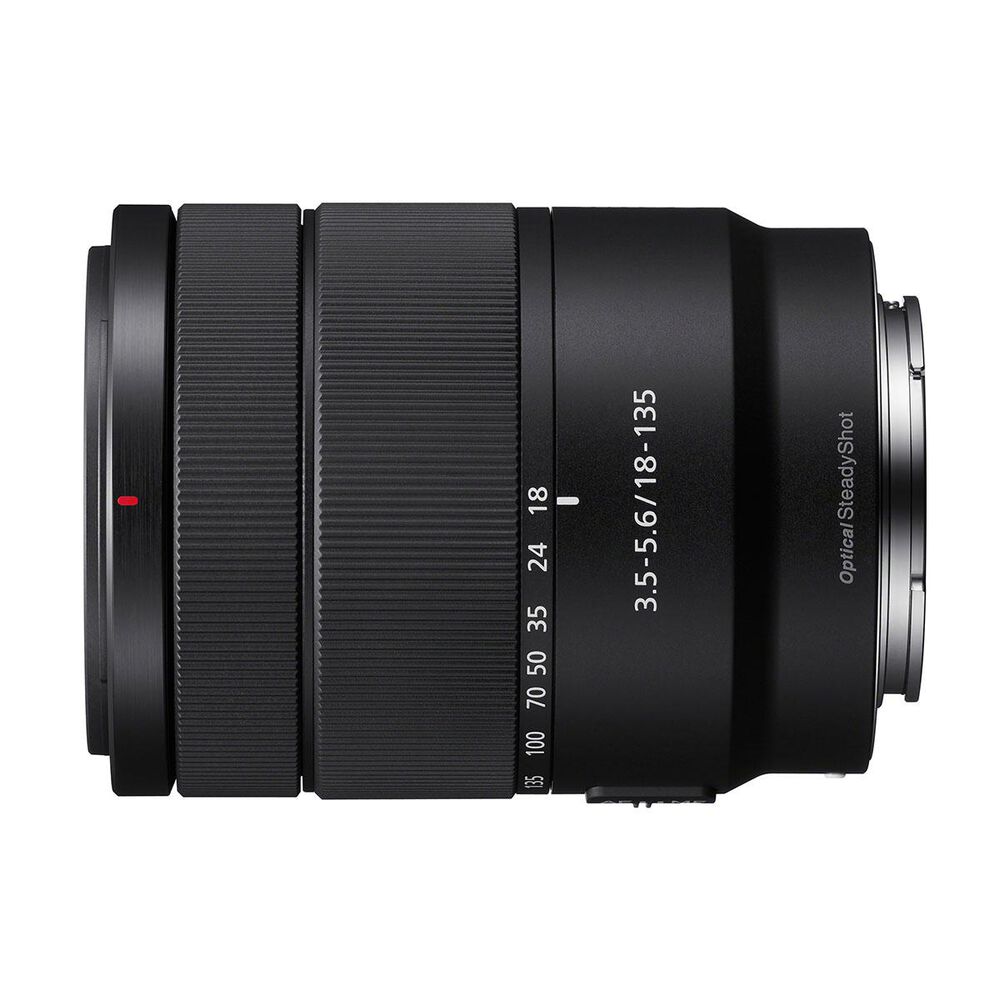 Sony E 18-135mm F3.5-5.6 OSS Lens in Black, , large