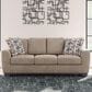 Ashley Triston-Peaks Stationary Sofa in Suede, , large