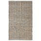L&R Resources Natural Fiber 03305 5" x 7"9" Navy Area Rug, , large