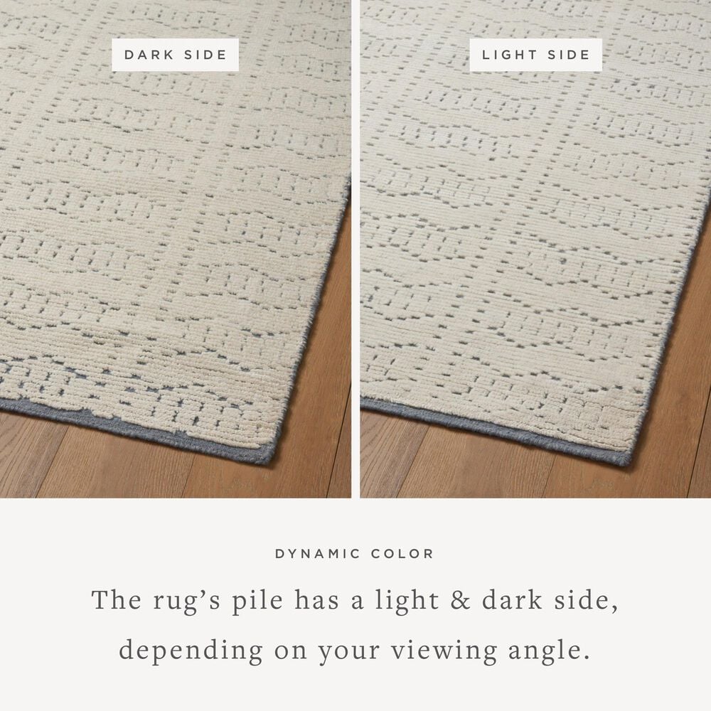 Loloi Walker 7&#39;9&quot; x 9&#39;9&quot; Sky and Ivory Area Rug, , large