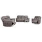 Blue River Estelle 3-Piece Power Reclining Living Room Set in Gunmetal, , large