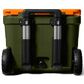YETI Roadie 32 Wheeled Cooler in Olive and King Crab Orange, , large