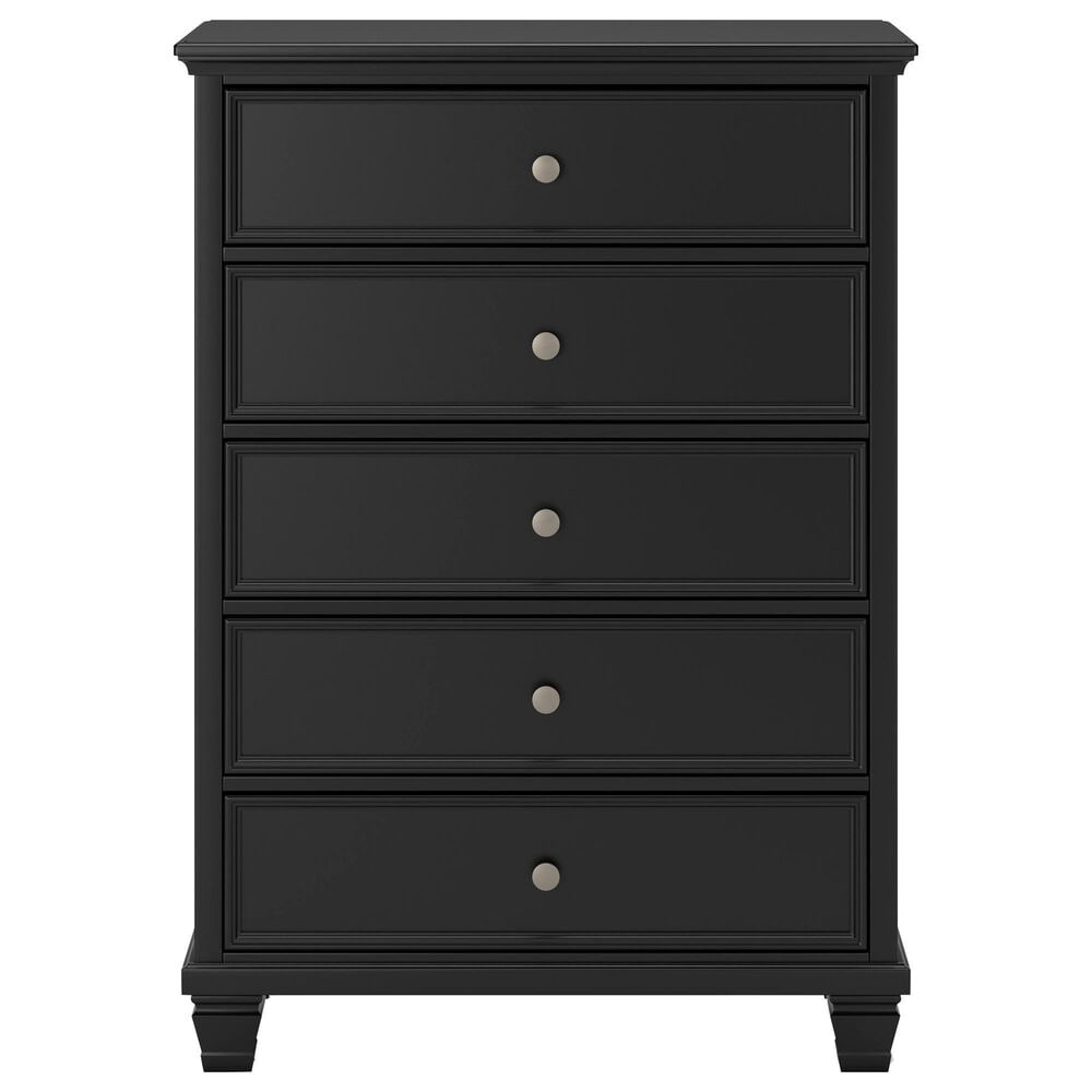 Ashley Lanolee 5-Piece Full Bedroom Set in Black, , large