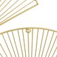 Maple and Jade 23" x 23" Contemporary Abstract Wall Decor in Gold, , large
