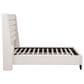 Pacific Landing Leslie Full Upholstered Platform Bed in Beige, , large