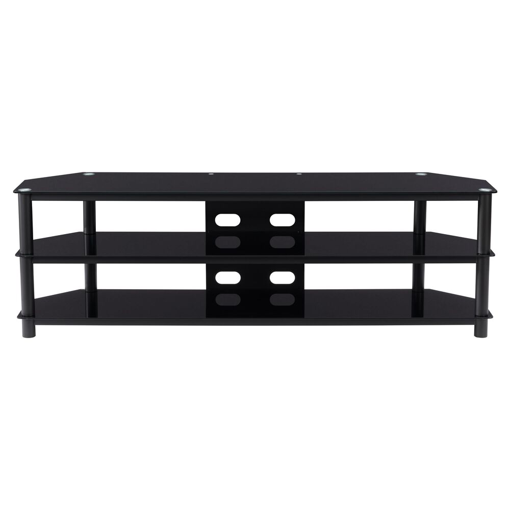 CorLiving Travers 70" TV Console in Black, , large