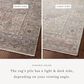 Loloi Lyra 4" x 5"7" Sunset and Silver Area Rug, , large