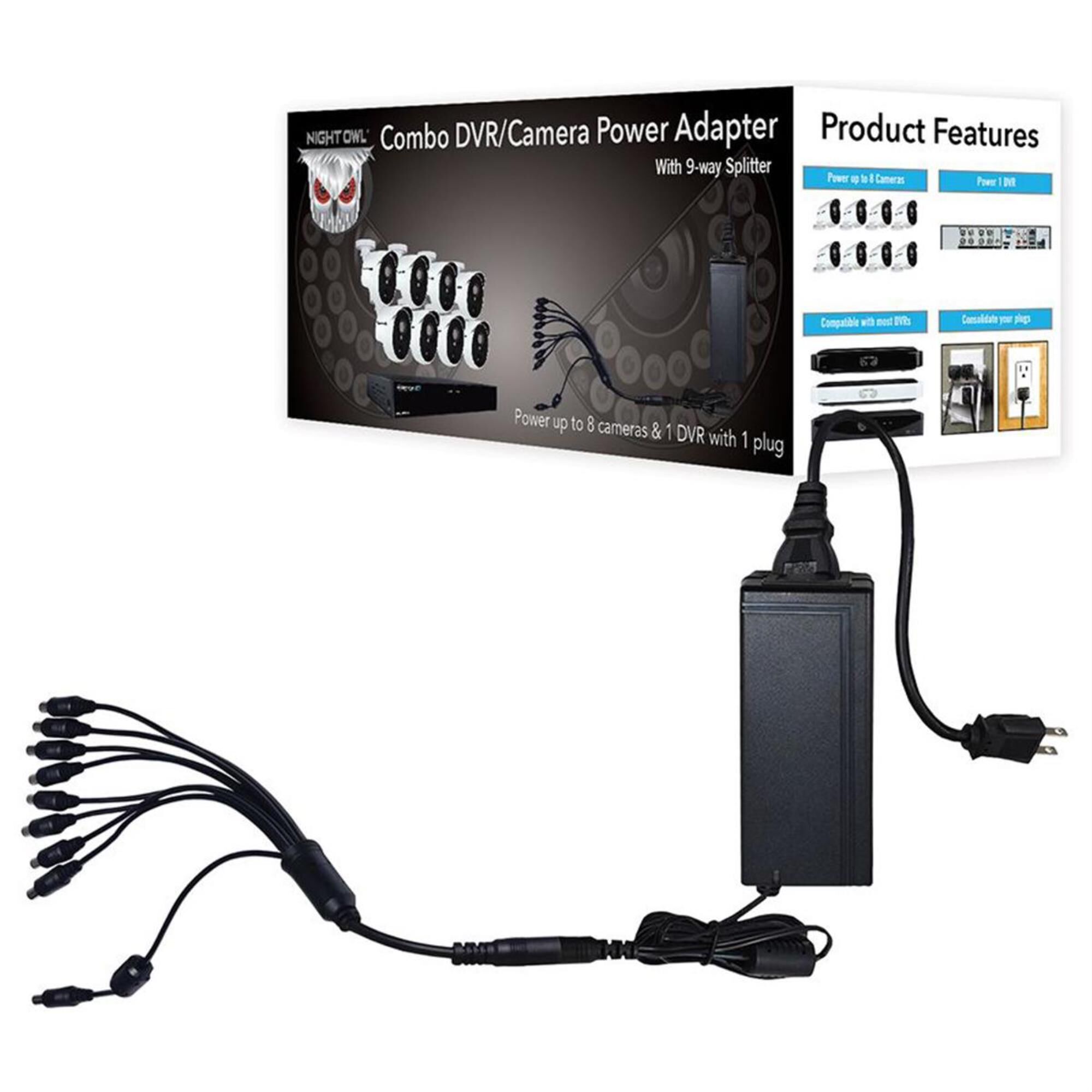 Night owl camera power sales adapter