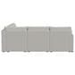 Home Styles Flex 5-Piece Stationary L-Shaped Sectional in Frost, , large