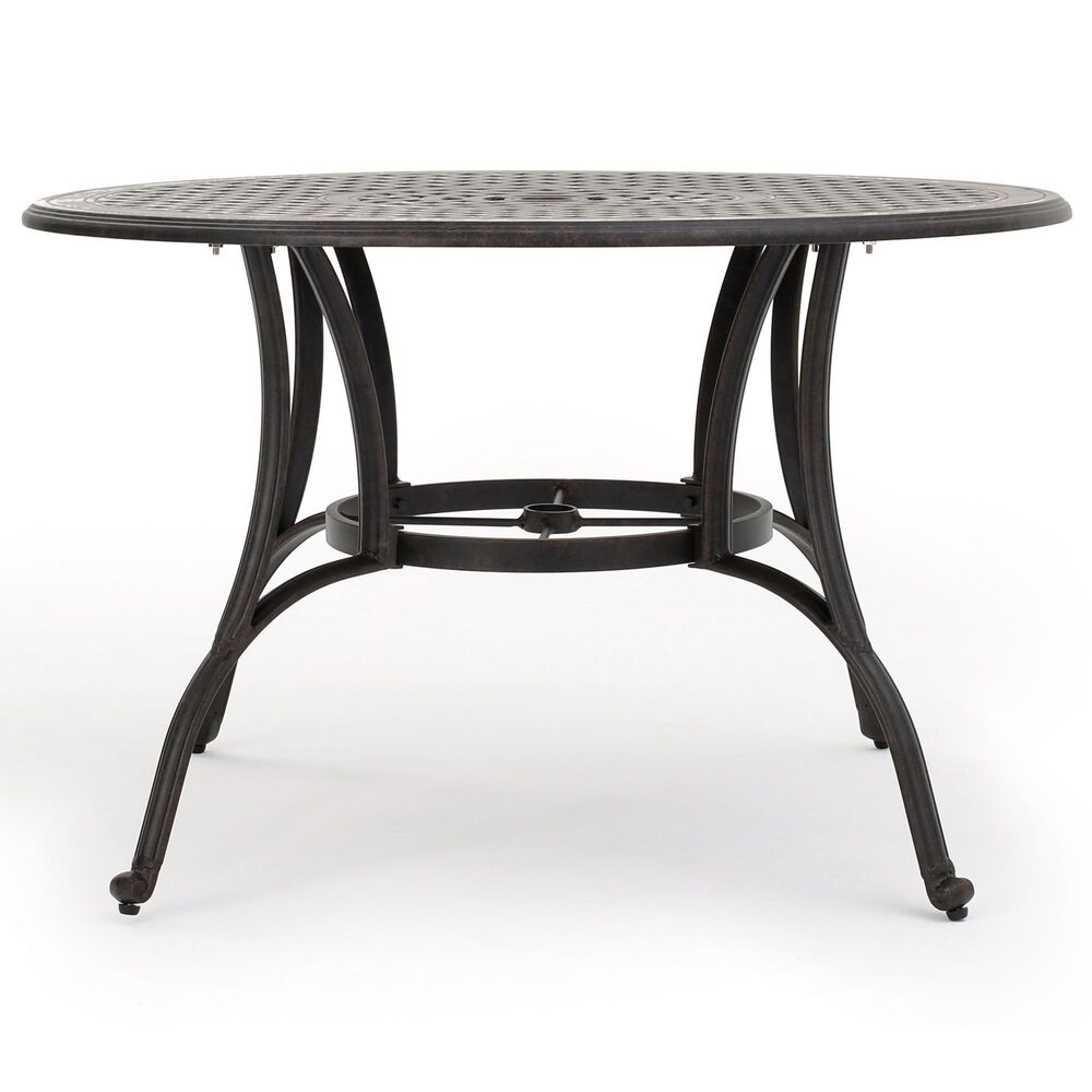 Noble House Alfresco Patio Dining Table in Bronze - Table Only, , large