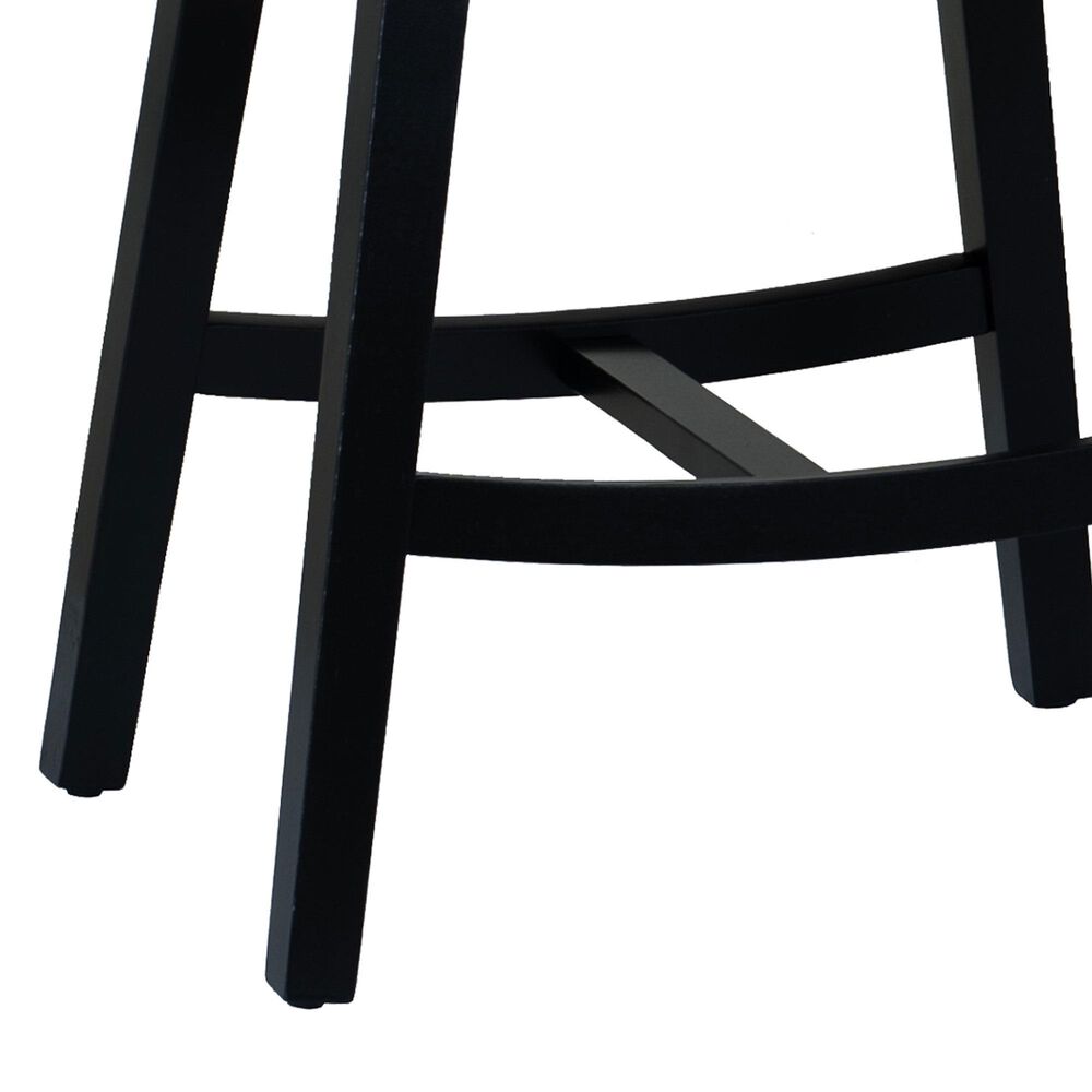 Linon Home Decor Culver Counter Stool in Black (Set of 2), , large