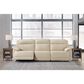 Ashley Double Deal 3-Piece Power Symmetrical Reclining Sectional Sofa in Almond, , large