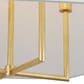 Visual Comfort Studio Lille 26" 4-Light Pendant Light in Gild with Faux Raw Silk Shade, , large