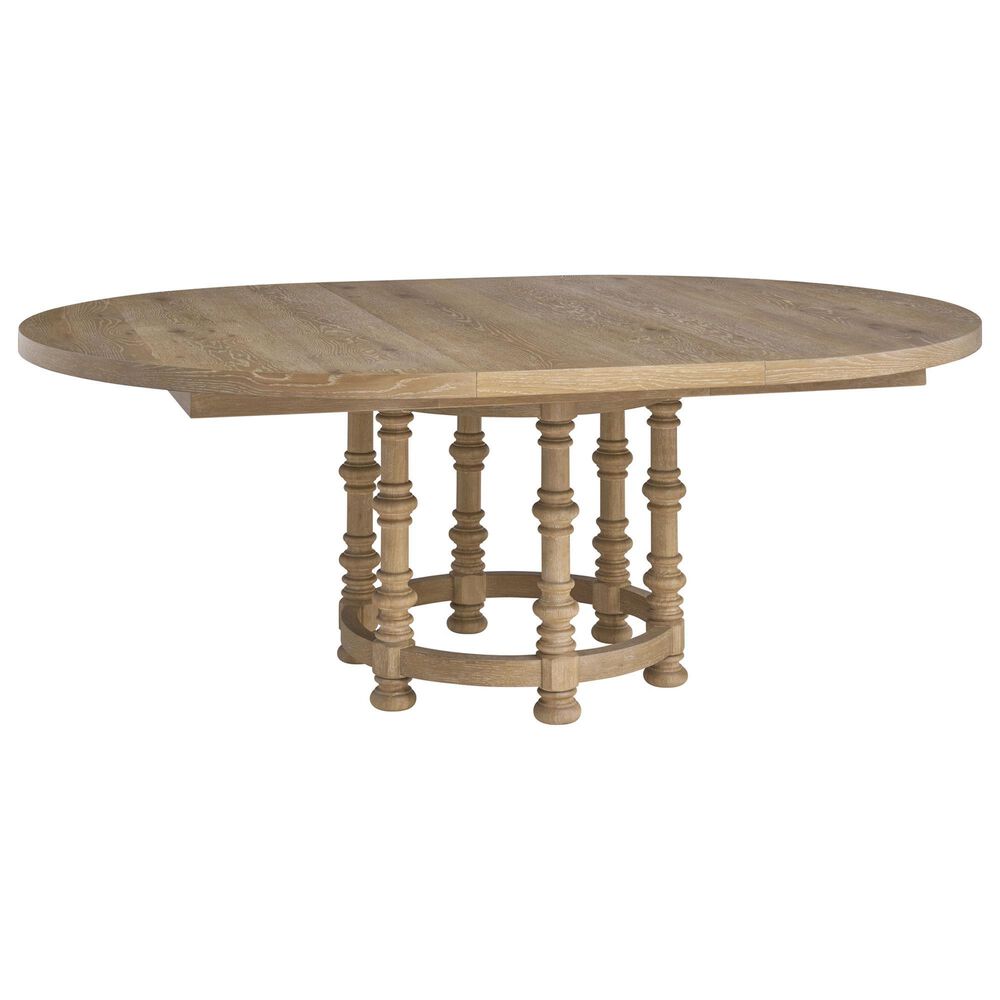 Lexington Home Brands Montecito Ennisbrook Dinning Table in Light Chestnut and Ivory - Table Only, , large
