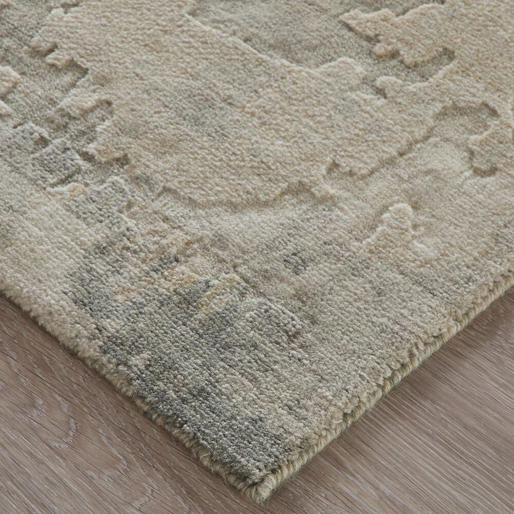 Feizy Jaxson Green 4&#39; x 6&#39; Area Rug, , large