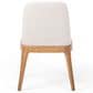 Four Hands Bryce Armless Dining Chair with Gibson Wheat Cushion in Light Honey, , large
