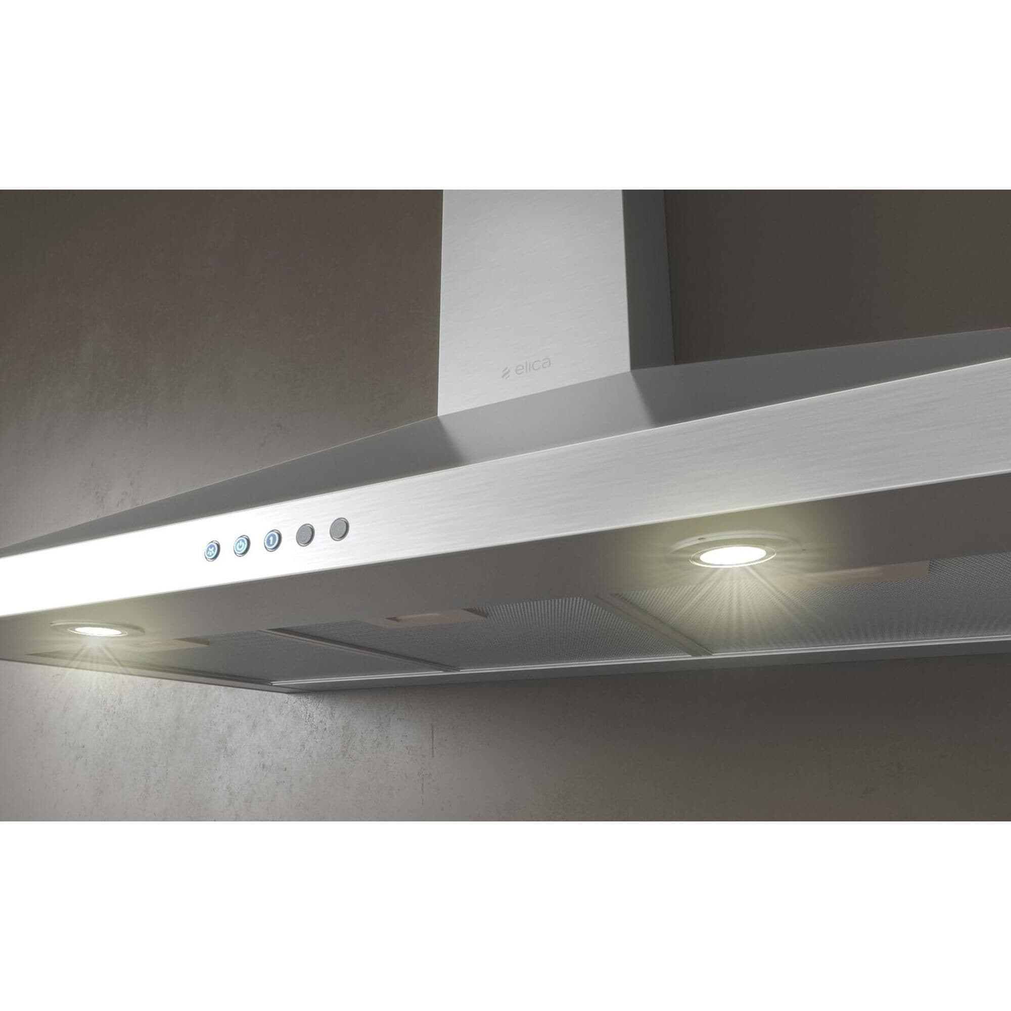 Elica Volterra 30 Chimney Wall Hood in Stainless Steel