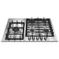 Fulgor Milano 400 Series 30" Gas Cooktop with 5 European Sealed Burners in Stainless Steel, , large