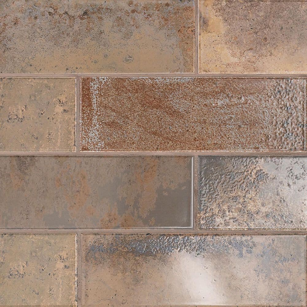MS International Marza Rust 4" x 12" Porcelain Tile, , large