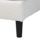 Baxton Studio Pelagia Queen Platform Bed in Cream, , large