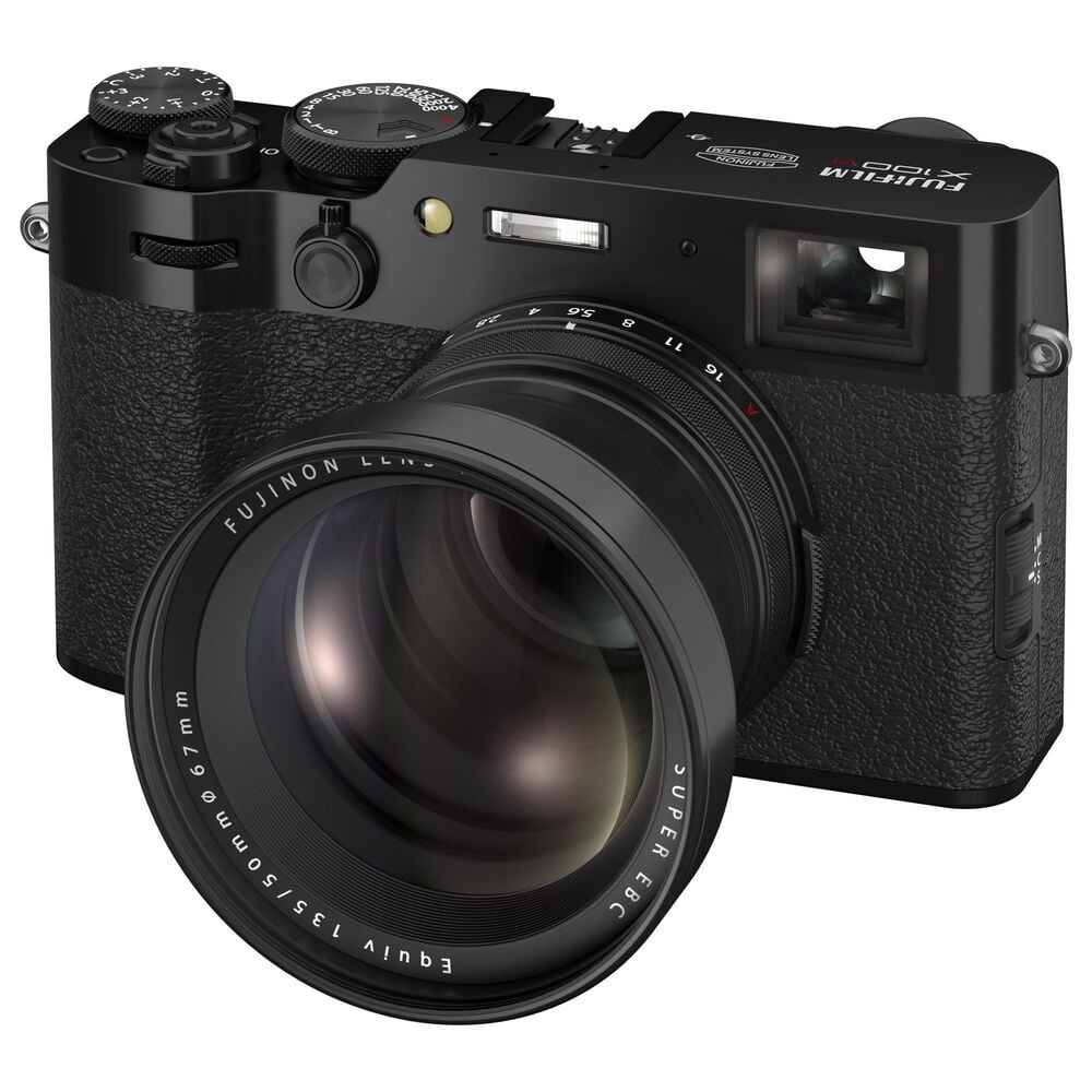 Fujifilm X100VI Point and Shoot Digital Camera in Black, , large