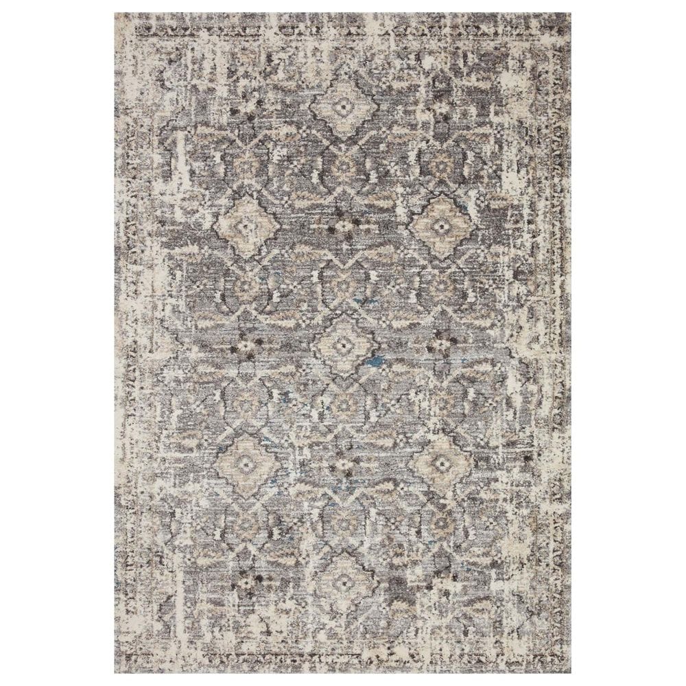 Loloi Theory THY-03 2"7" x 4" Natural and Grey, , large