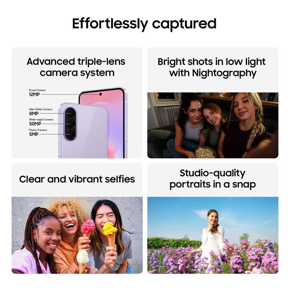 Samsung Galaxy A37 5G Smartphone 256GB (Unlocked) - Awesome Lavender, , large