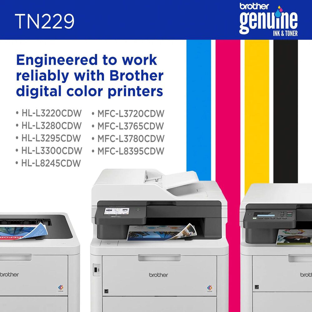 Brother Standard Yield Toner with Yields Approx 1200 Pages in Cyan, , large