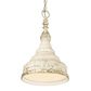 Golden Lighting Keating 1-Light Pendant in Antique Ivory, , large