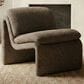 Safavieh Ainslie Accent Chair in Dark Brown, , large