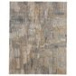 Feizy Rugs Jaxson JXN39PWF Gray and Multi 9" x 12" Area Rug, , large