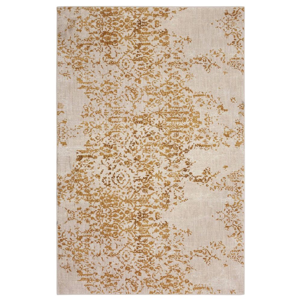 Karastan Cosmopolitan Nirvana 8' x 11' Brushed Gold Area Rug, , large