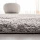 Safavieh Parma Shag PMA521G 8" x 10" Grey and Cream Area Rug, , large