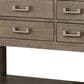 Lexora Home Norwalk 48" Single Bathroom Vanity in Grey Oak with White Cultured Marble Top and Rectangular Sink, , large