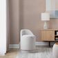 Lumisource Marla Upholstered Vanity Stool in Grey, , large
