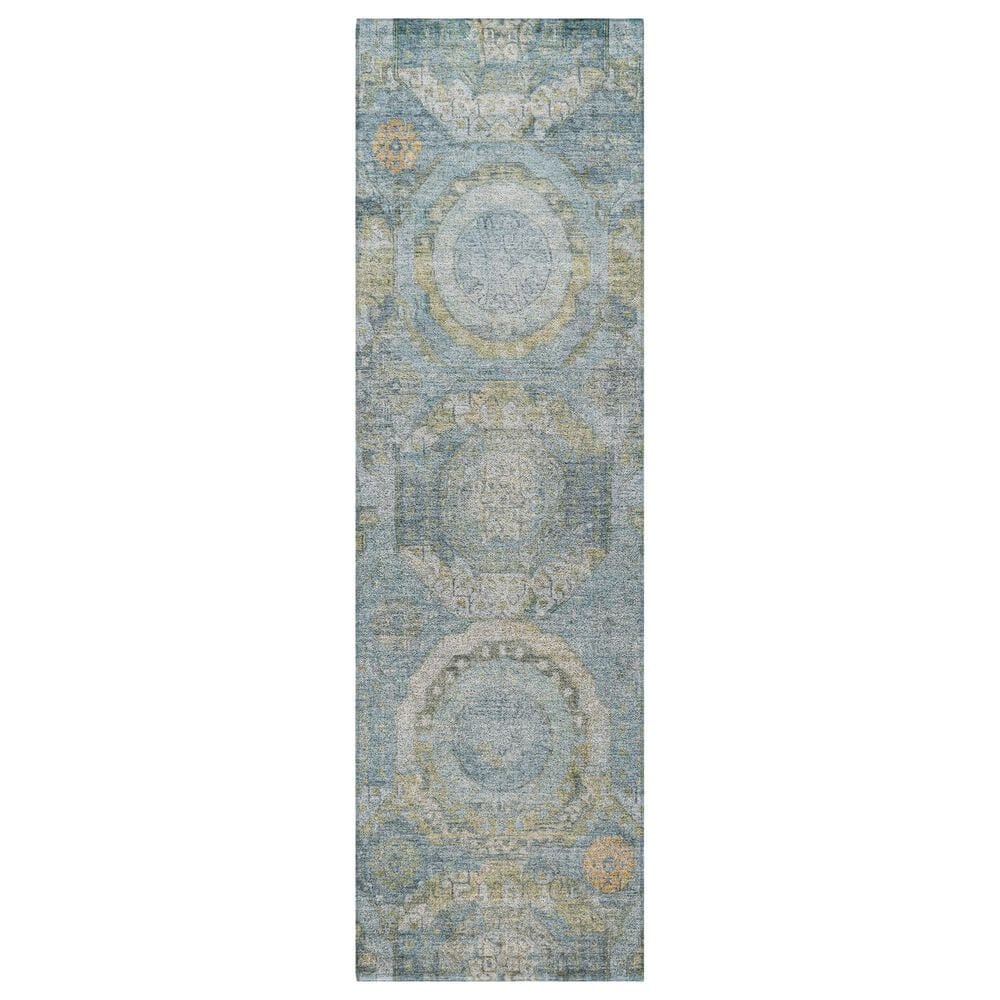 Dalyn Rug Company Tabrook TB14 Blue 2"3" x 7"6" Runner, , large