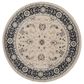 Safavieh Lyndhurst 7" Round Light Beige and Anthracite Area Rug, , large