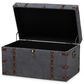 Baxton Studio Palma Storage Trunk Ottoman in Grey, , large