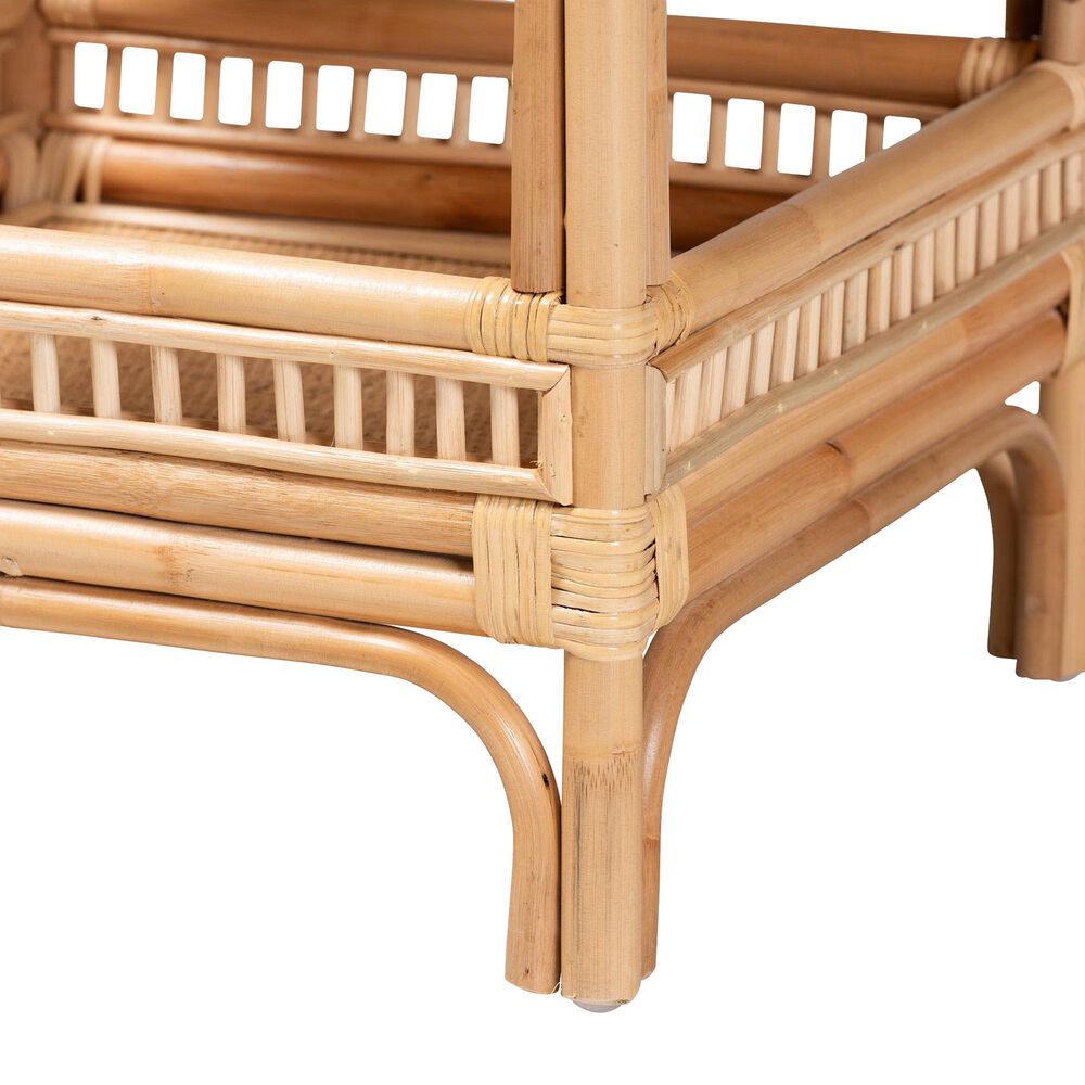Baxton Studio Lombok End Table in Natural, , large