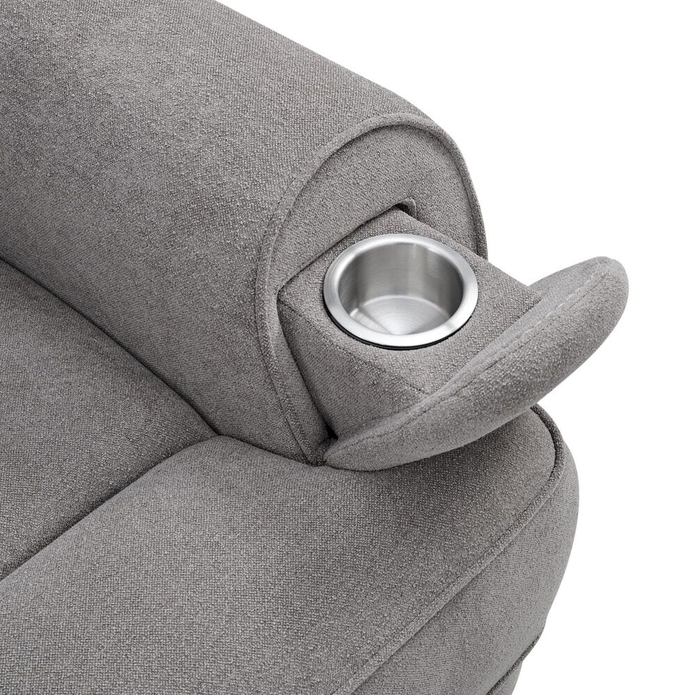 Eastern Shore Abby Triple Power Glider Chair in Slate, , large